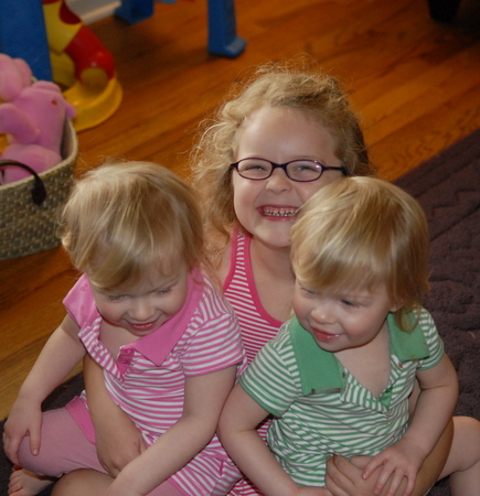 Adelaide and Reese & Quin at their 2nd Birthday Party